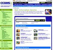 Tablet Screenshot of ccinfoweb.ccohs.ca